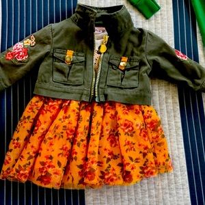 Military jacket/dress combo